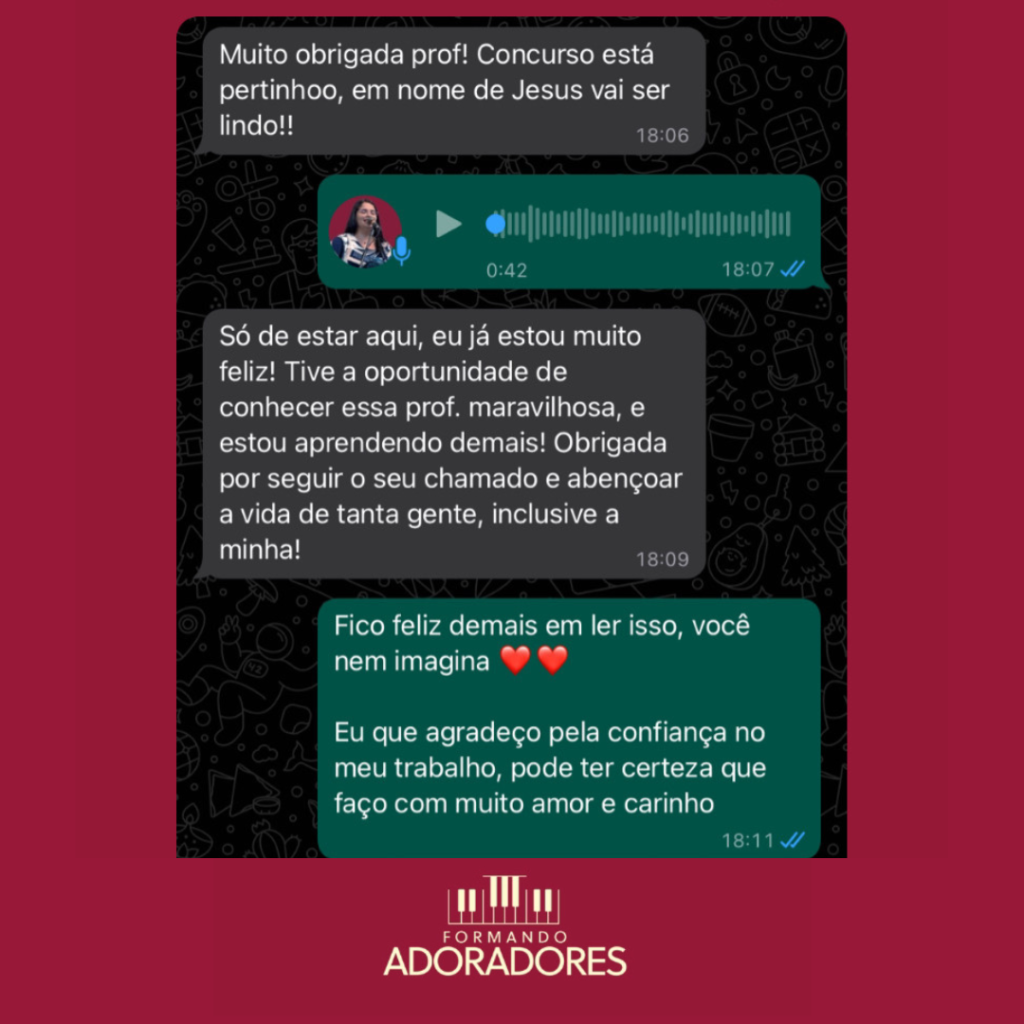 AD18.5 - [Remarketing] [Formando Adoradores] [Carrossel] [Feed] Depoimentos - Você ainda está em dúvidas se a Formando Adoradores é pra você